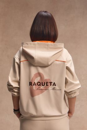 Толстовка на молнии, RAQUETA x А.Мыскина