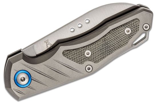 Складной нож MKM "ROOT" MKM/RT GCT c клинком из стали Böhler M390 Microclean®, рукоять титан / микарта