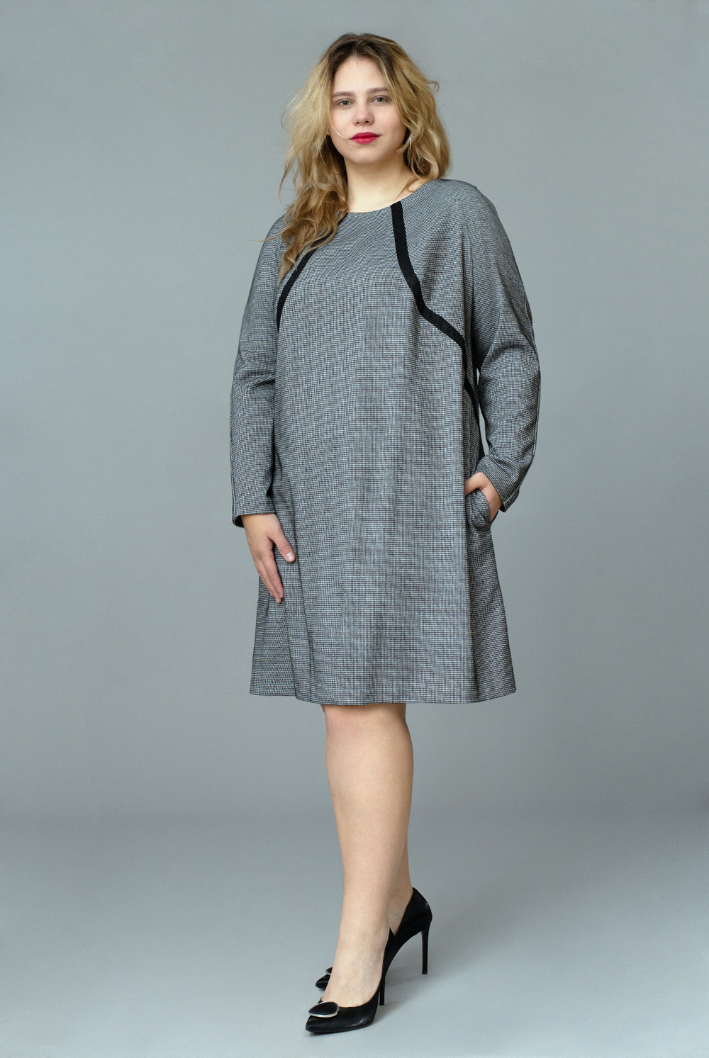 Платье женское 3505ЛП, ромб #201Рб053505ЛП