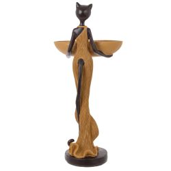 GAEM Фигурка декоративная "Кошка", L16,5 W15 H36,5 см