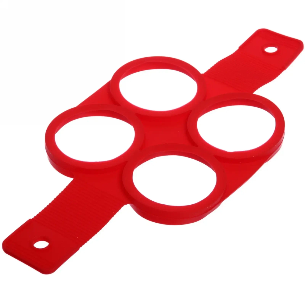 Форма силиконовая для панкейков 4шт круги