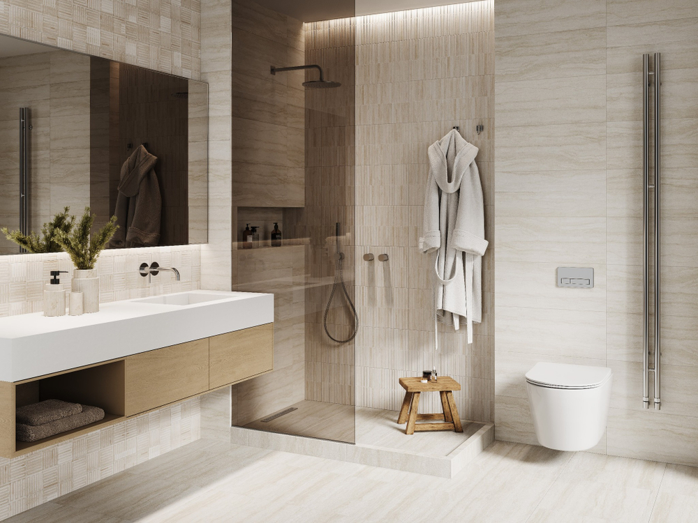 Rhodes beige wall 04 250х600 (1-й сорт)