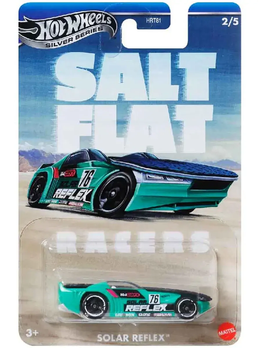 Машинка Хот Вилс Silver Series Solar Reflex HRT81 JBY82