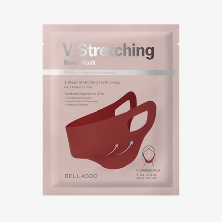 CKD Лифтинг-маска моделирующая для овала лица Bellasoo mask v-stretching band (12г	)