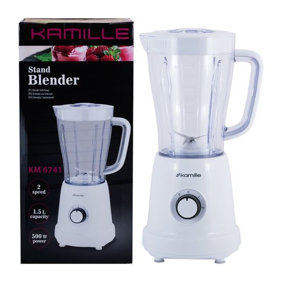 Блендер стационарный 1,5 л Kamille KM 6741