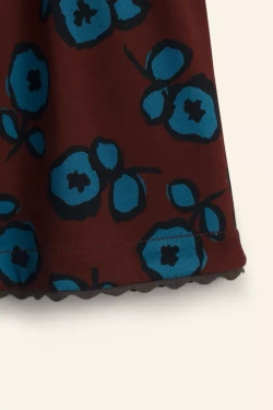 ZARA ЮБКА МИДИ С ЦВЕТОЧНЫМ ПРИНТОМ - LIMITED EDITION, РАЗНОЦВЕТНЫЙ