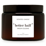 Свеча ароматическая the olphactory, groom cologne, 72 ч