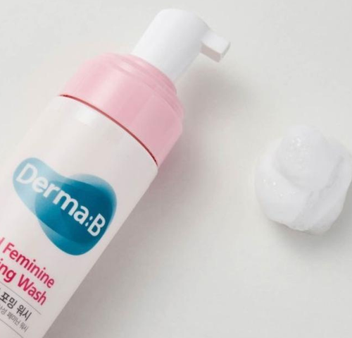 Derma:B Mild Feminine Foaming Wash слабокислотная очищающая пенка для интимной гигиены