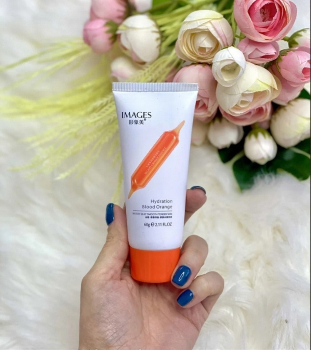 Пенка для умывания с маслом красного апельсина, 60г