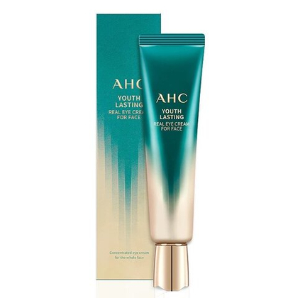 AHC Крем для глаз и лица пептидный антивозрастной - Youth lasting real eye cream for face, 30мл