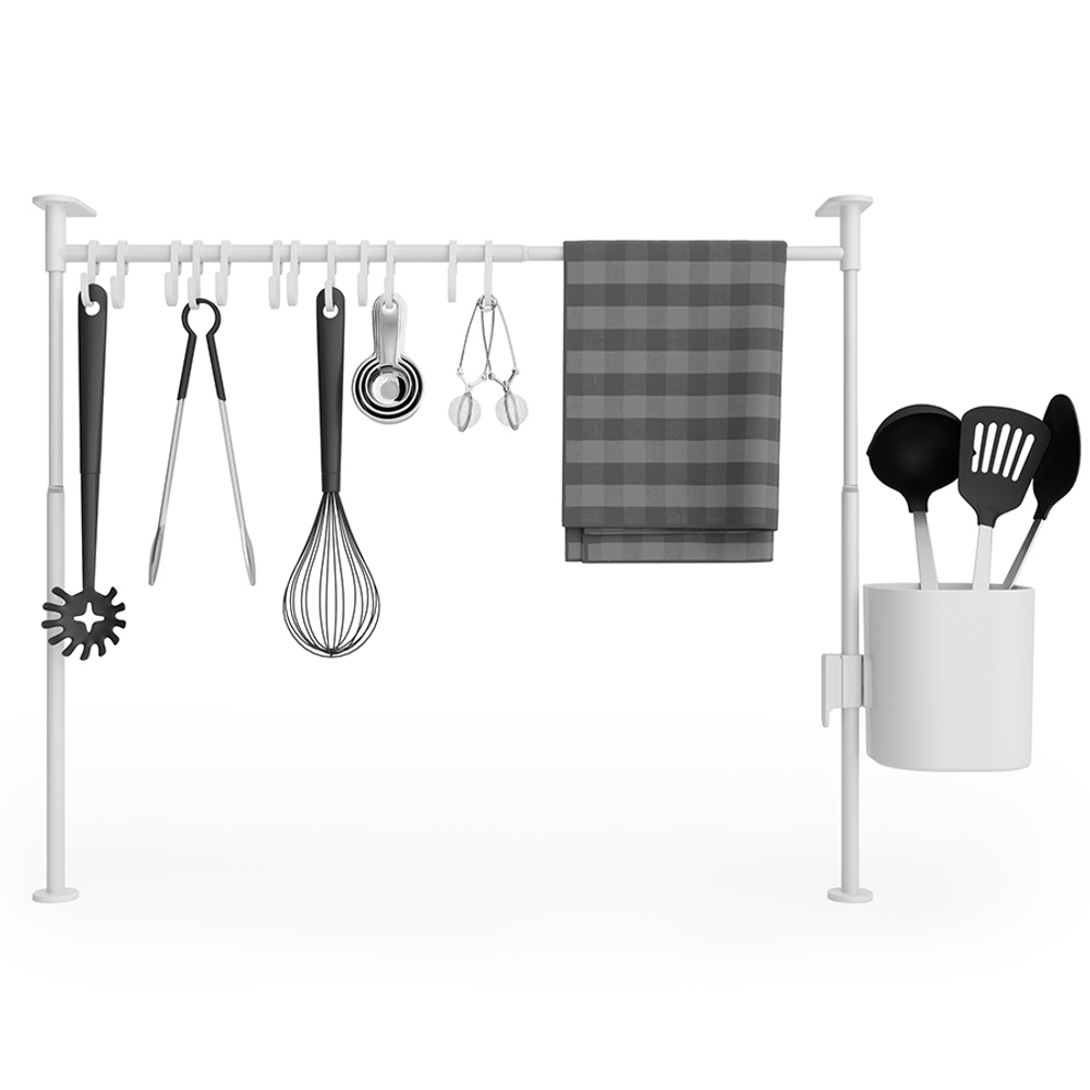 Органайзер кухонный Umbra Anywhere 20 крючков белый