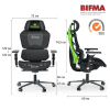 Компьютерное кресло (для геймеров) Eureka TYPHON, зеленый (ERK-GC05-G)