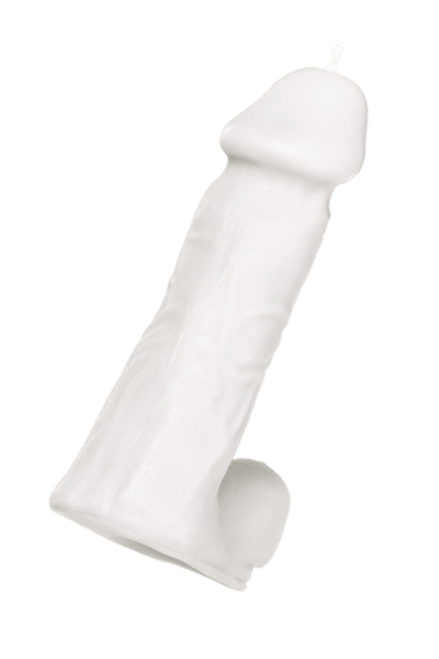 Свеча Pecado Пенис белая 98 г