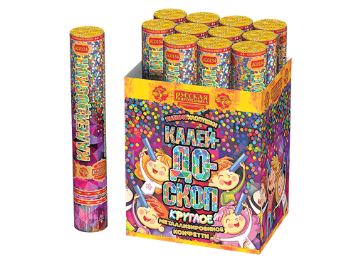 Пневмохлопушка 30 см "Калейдоскоп"  AC0134, шт