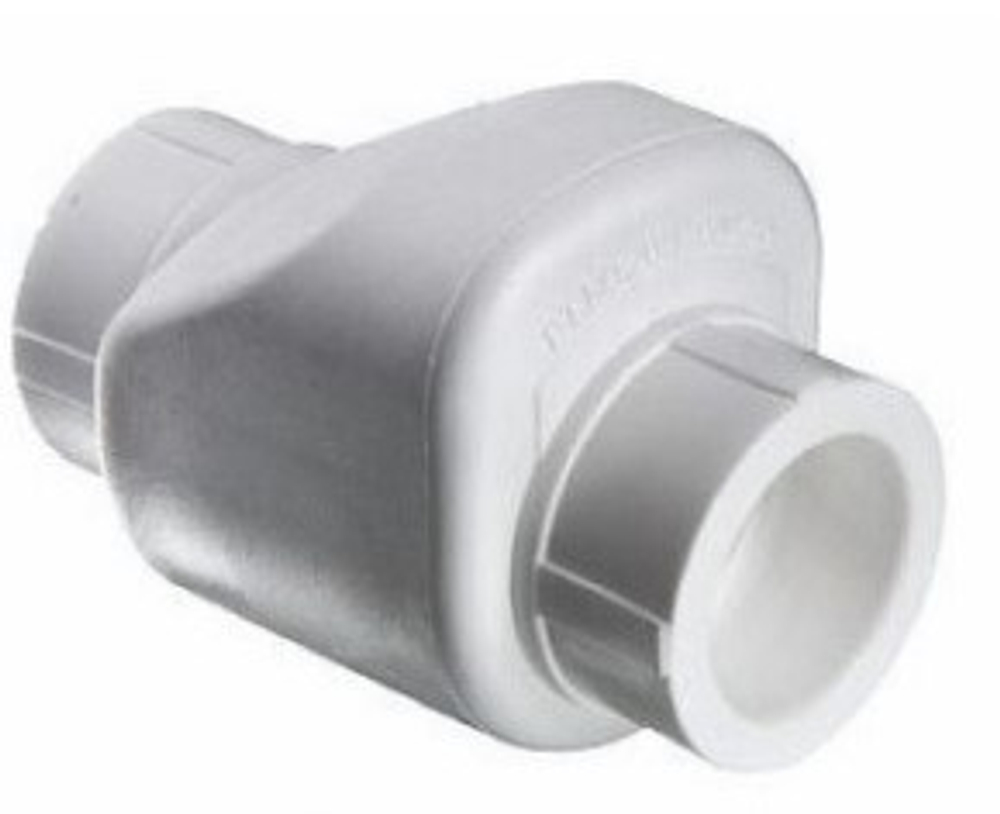 Обратный клапан ПП Ф25  (100/10шт)