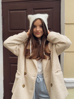 Шапка с ушками модель 006