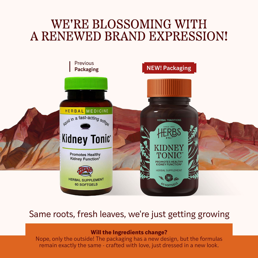 Herbs Etc., Kidney Tonic™, 60 капсул