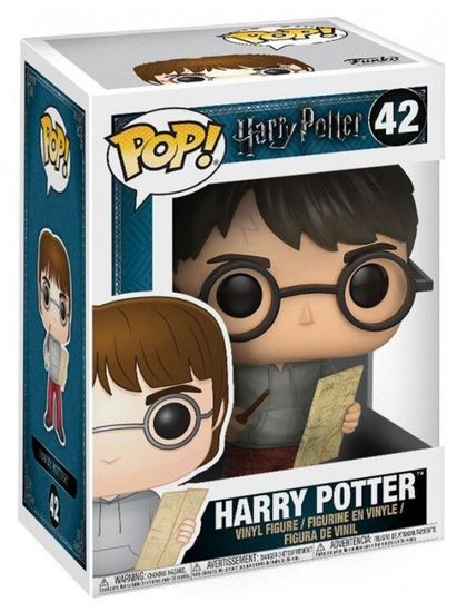 Фигурка Funko POP! Harry Potter S4 Harry Potter with Marauders Map (42) 14936 / Фигурка по мотивам фильма "Гарри Поттер", Гарри Поттер с картой Мародеров