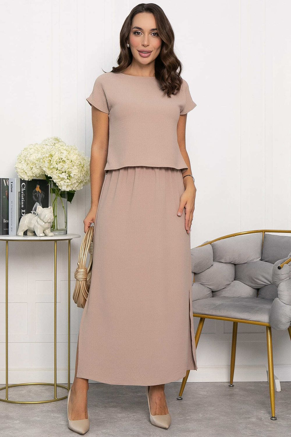 Костюм Легкость ветра (бежевый) К14055-12М LT Collection (Акция)