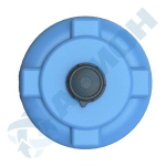 Емкость Анион цилиндрическая 780 л. вертикальная (750x750x1960см;синий) - арт.559383