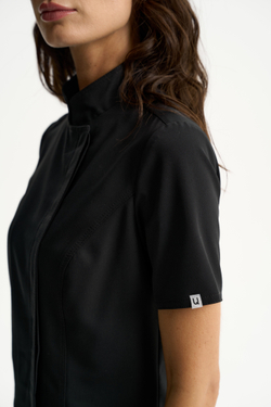 Блуза женская м222 toray стретч черный55