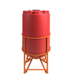 Бункер 10000л усиленный Политим 10000 л.(2100x2100x3600см;красный) - арт.560768