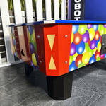 Детский аэрохоккей (180х110х75 см) с подсветкой пола «Шарики»