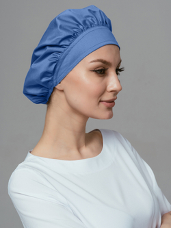 Медицинский/поварской колпак женский на подарок/для медицинских работников/для сотрудников общепита/для пекарни/для врача/для медсестры