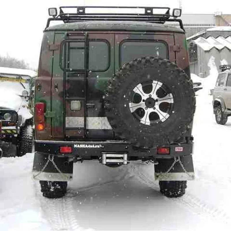 Установка заднего силового бампера на Буханку :: Москва автосервис ...