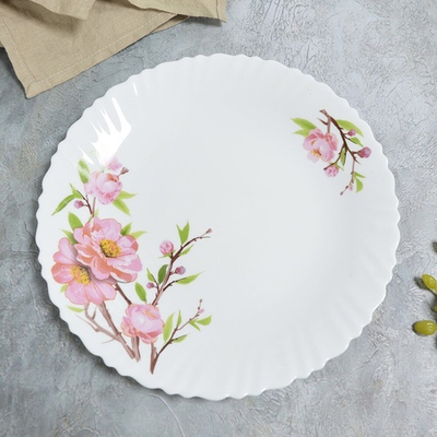 Тарелка обеденная 24см Ветка Сакуры