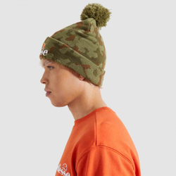 Шапка ELLESSE Velly Camo Pom Pom Beanie
