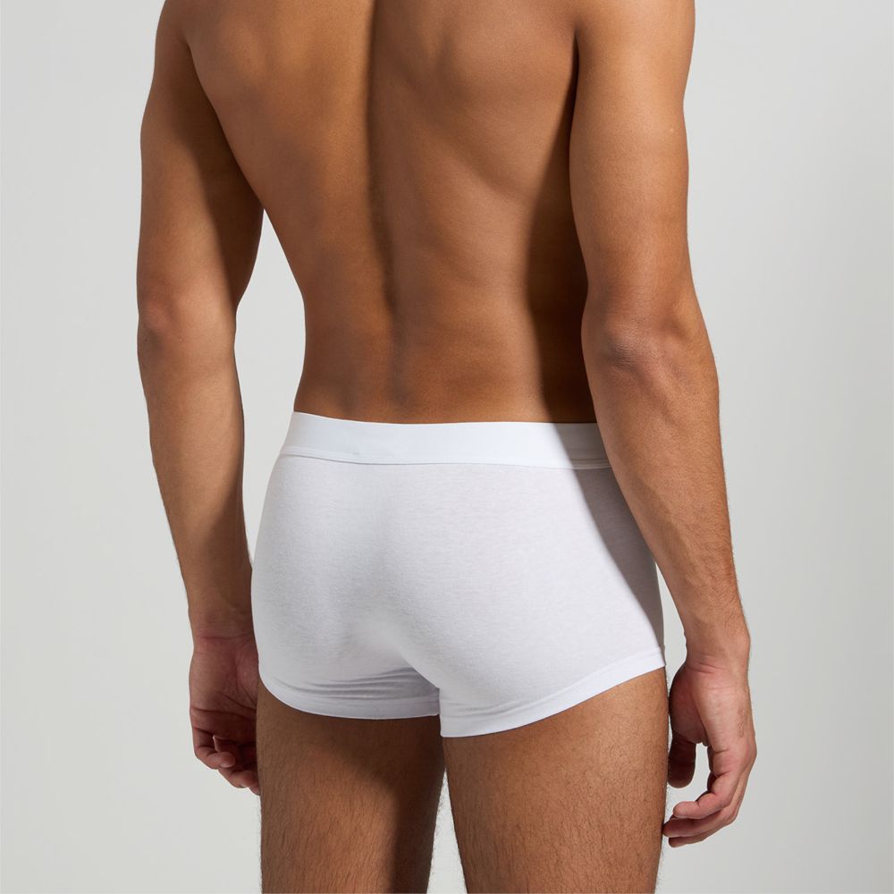 Мужские трусы хипсы (синий, белый) набор 2 в 1 Bikkembergs CUT BKK51UTR22BI/2