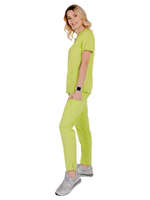 Топ медицинский женский INDIFORM Olivia, зеленый, XL (50 размер)