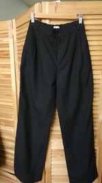 Брюки свободного кроя черные unisex