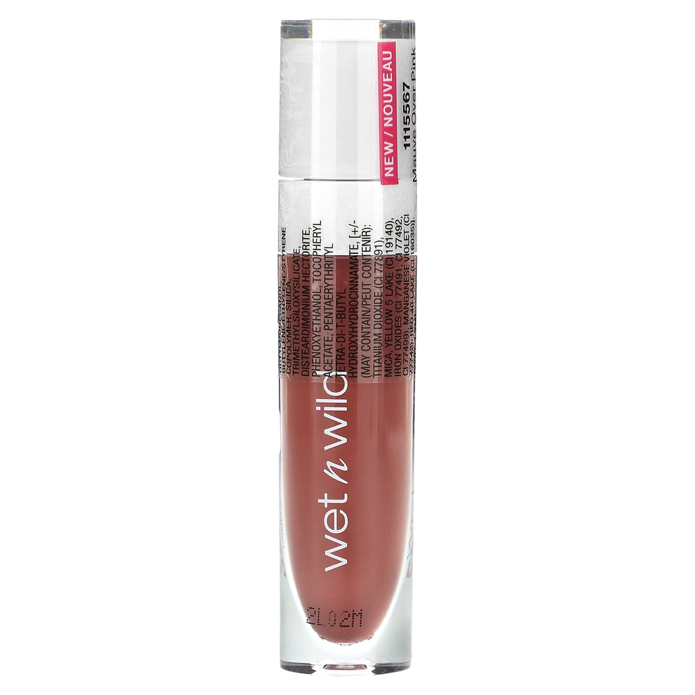 wet n wild, Жидкие тени для век Shadow Silk, лиловый поверх розового, 5,5 мл (0,18 жидк. унц.)