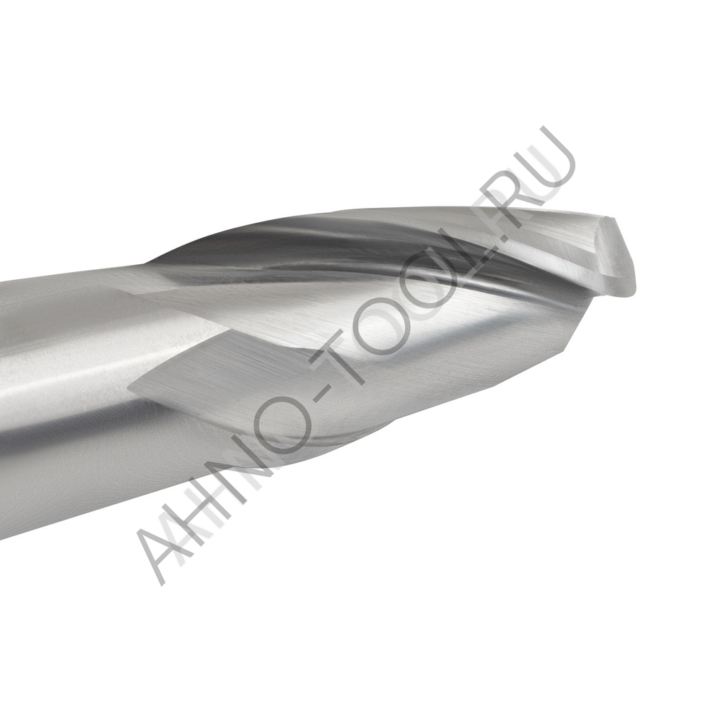 Фреза твердосплавная сферическая 10мм (L=75, l=20, хв=6) Z2 35° по алюминию и цвет.металлам BRAL-2B-