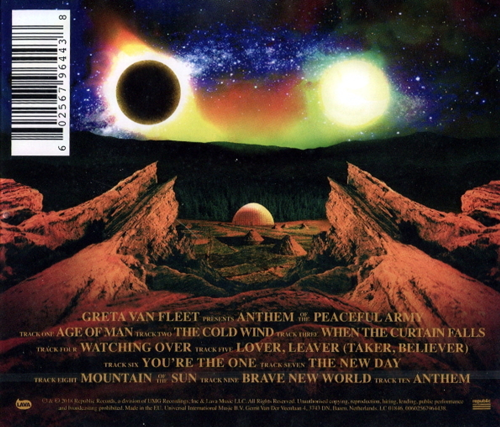 Greta Van Fleet / Anthem Of The Peaceful Army (CD)
