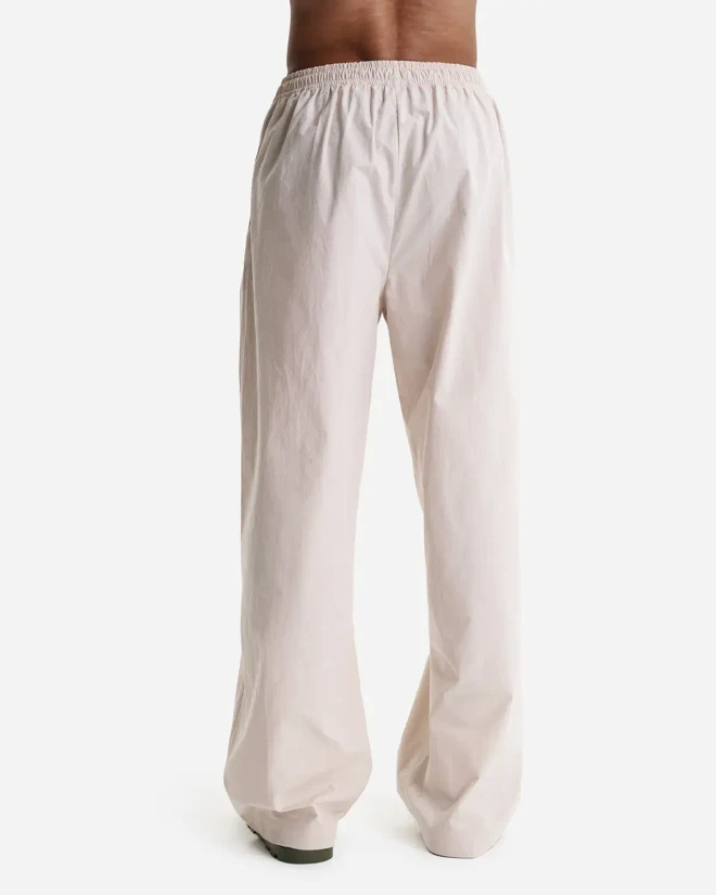 Брюки из итальянского хлопка бежевые