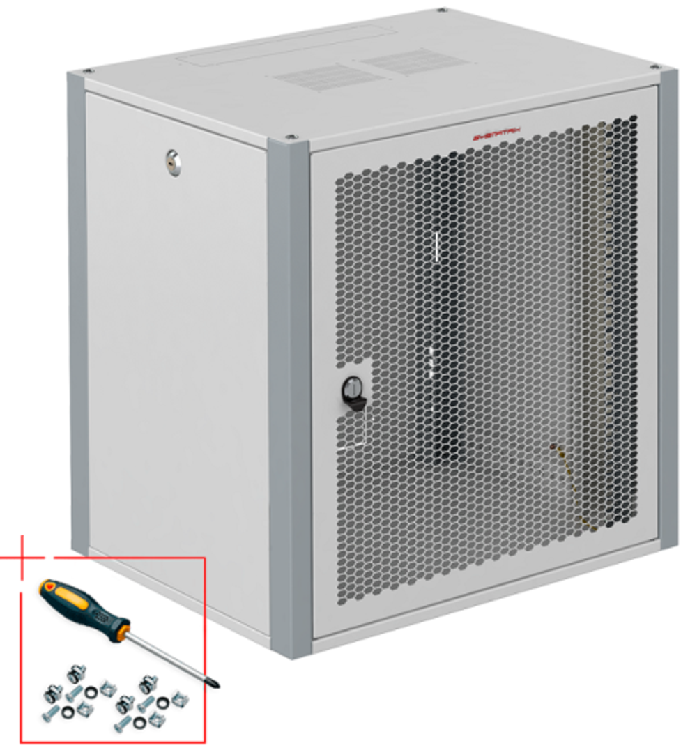 Шкаф настенный 19", 22U SYSMATRIX WP 6622.730