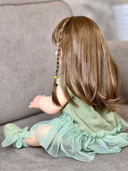 Кукла Реборн виниловая 55см в пакете (FA-129)