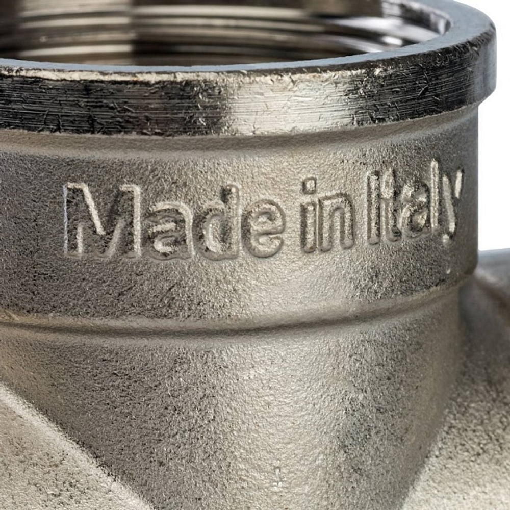 Крестовина STOUT SFT 0031 - 1"1/4 (для стальных труб, латунь никелированная)