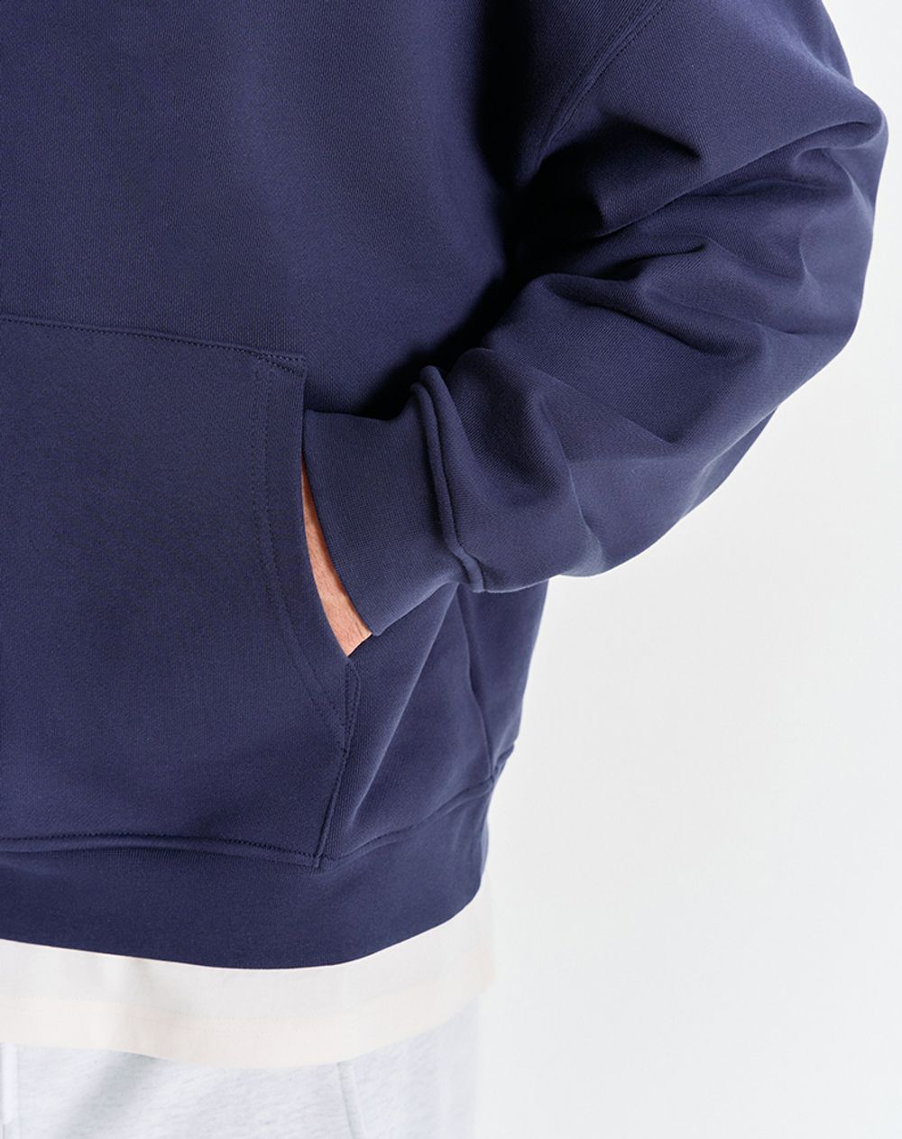 Худи Bruler d'Amour Logo de base 04 темно-синее