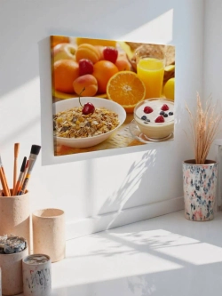 Картина на стену 40 X 50 Завтрак