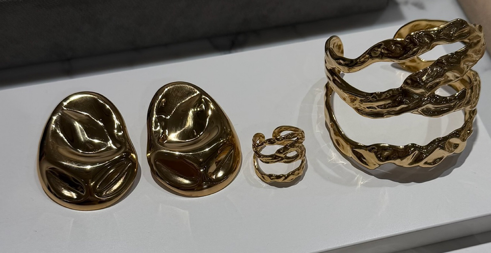 Серьги CRUSH gold