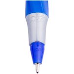 Ручка шариковая Bic Round Stic Exact синяя, 0.7мм, серый корпус, грип