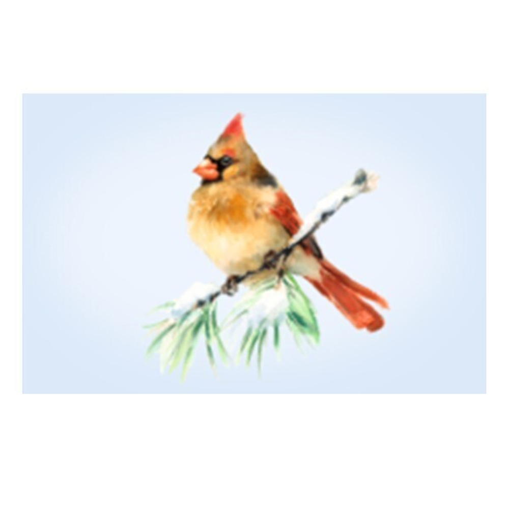 Сервировочная салфетка прямоугольная 26х41 см Кардинал