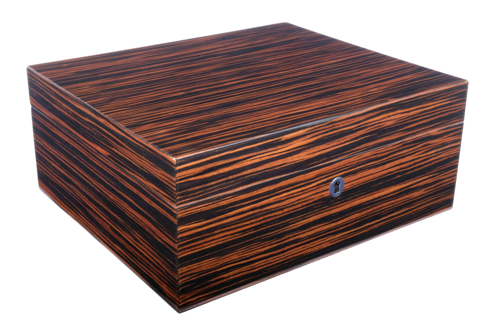 Хьюмидор Howard Miller Эбеновое дерево на 50 сигар УЦЕНКА