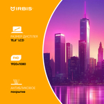 Ноутбук  Irbis 15NBC1014 15.6 ", Celeron, 8 Гб RAM, 256 Гб SSD, UHD Graphics, Серый