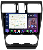 Магнитола для Subaru Forester 4, XV 1 2015-2018, Impreza 4 - FarCar XXL901/775M монитор 9.5" 2K QLED на Android 14, TS20, 8+256Гб, CarPlay, 4G SIM-слот