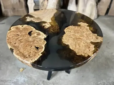 Эпоксидная смола 15кг для столешниц и объемных заливок Epoxin Apelsin Массив